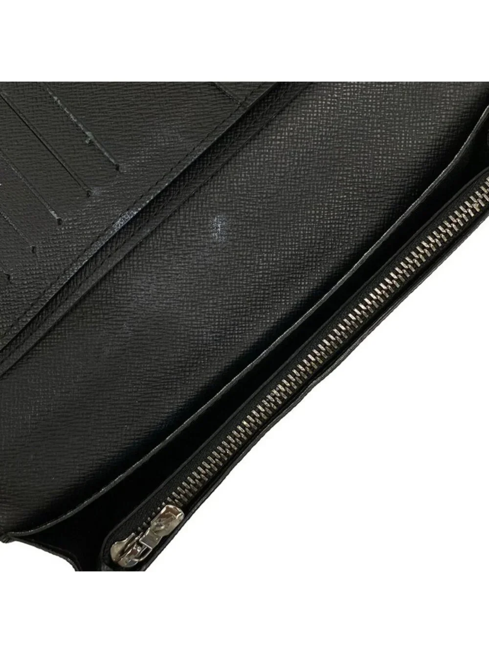 Louis Vuitton Wallet Monogram Eclipse Portefeuille Brazza Initial